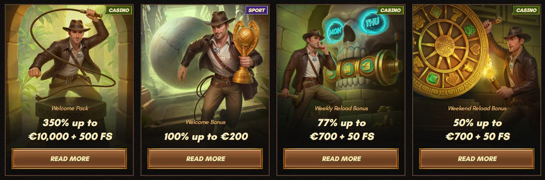 Sankra Casino Bonuses